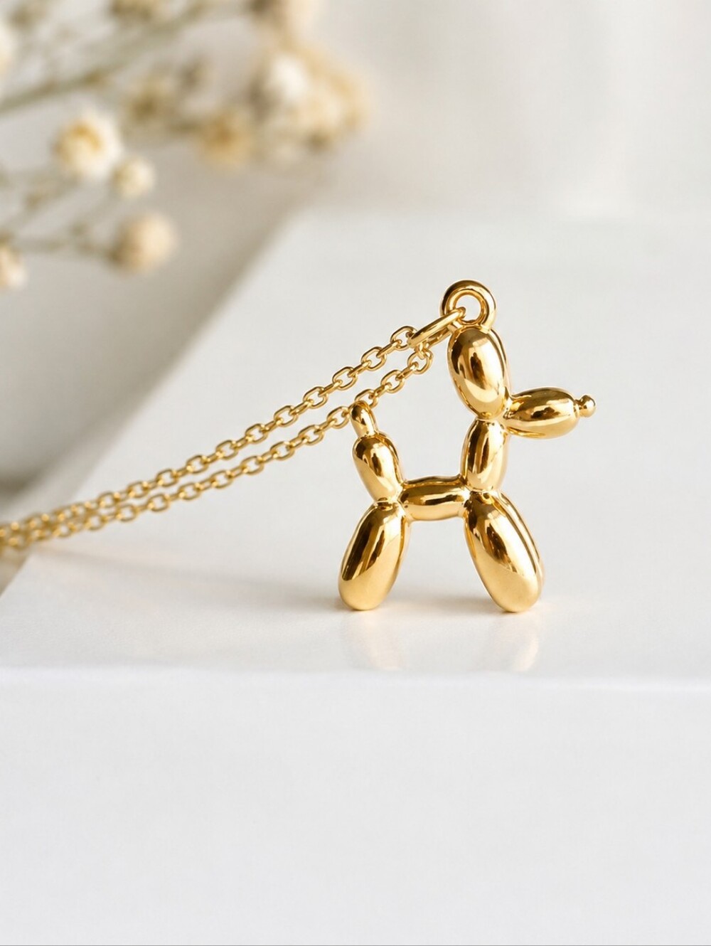 ANTHROPOLOGIE MINI BALLOON ANIMAL NECKLACE 1
